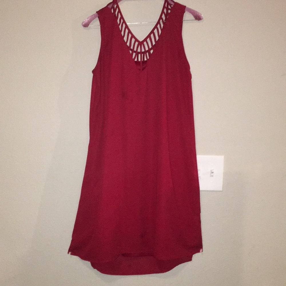 Red dress